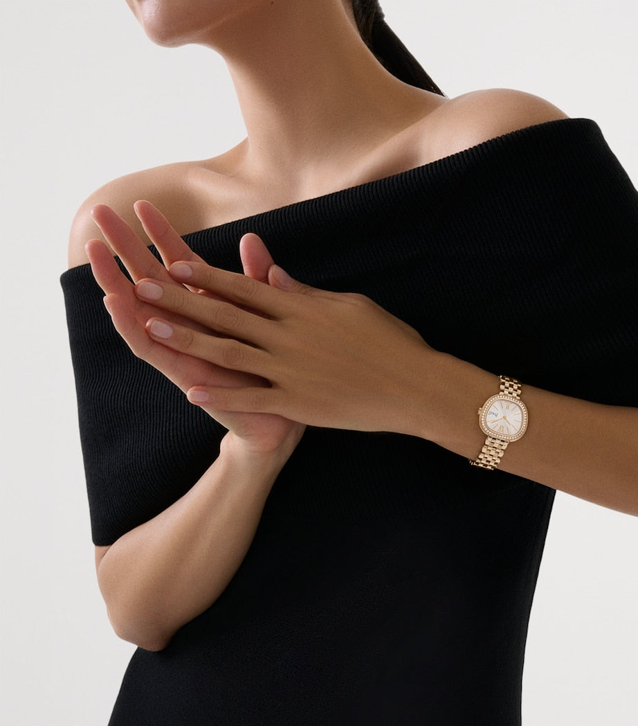 Rose Gold and Diamond Sixtie Watch 29mm