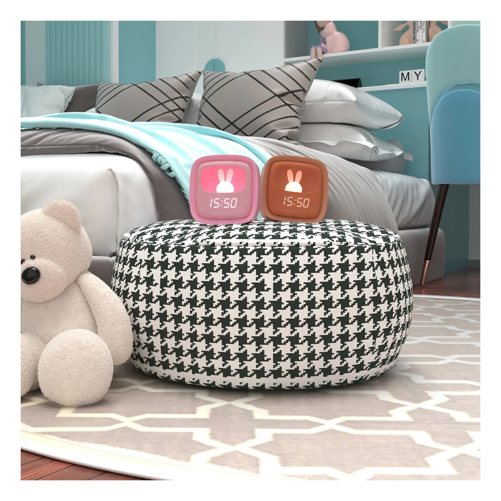 MOB - Billy Alarm Clock and Nightlight | Chocolate
