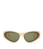 LOEWE White x Paula's Ibiza Front Lenses Cat Eye Sunglasses