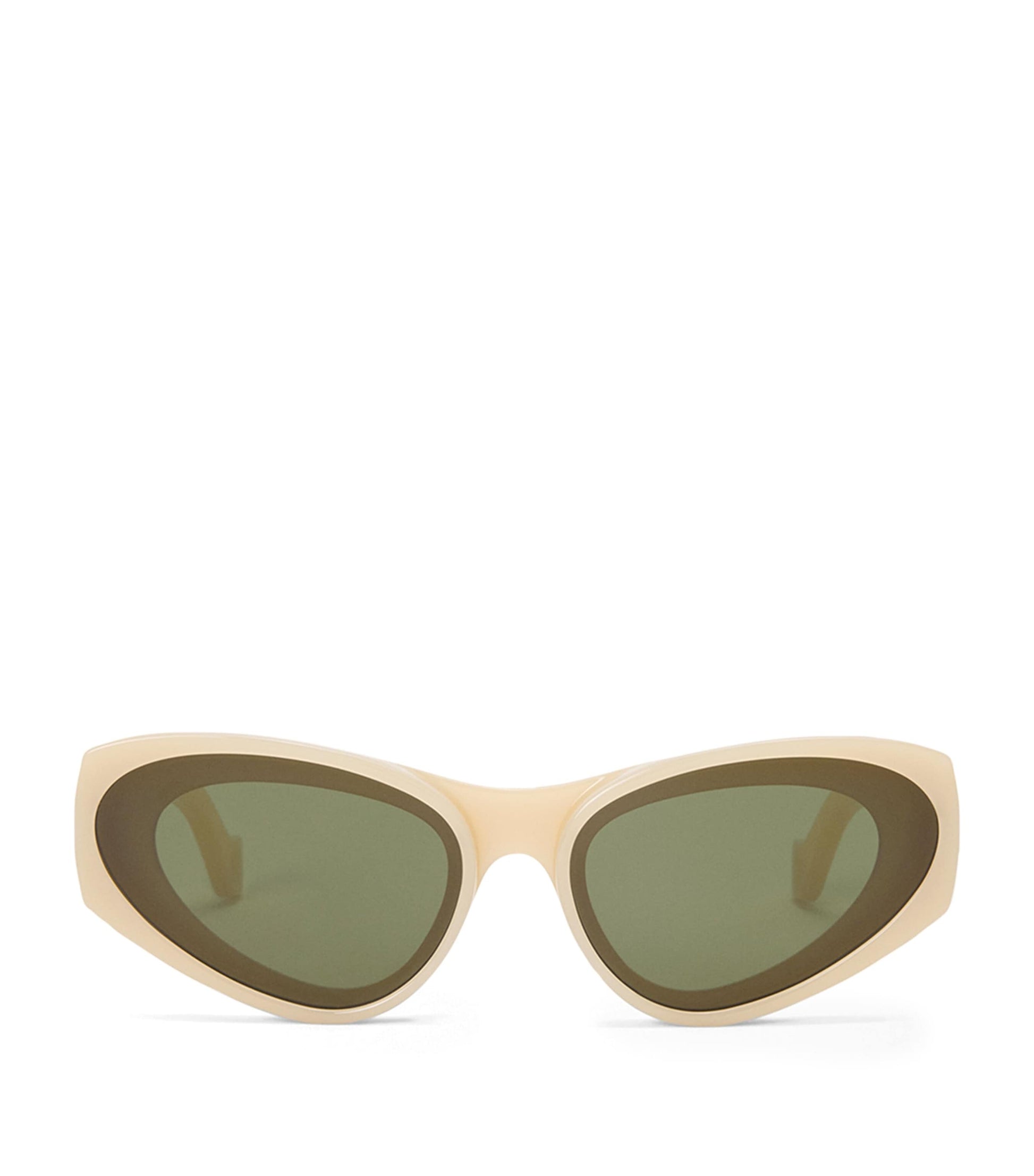 LOEWE White x Paula's Ibiza Front Lenses Cat Eye Sunglasses