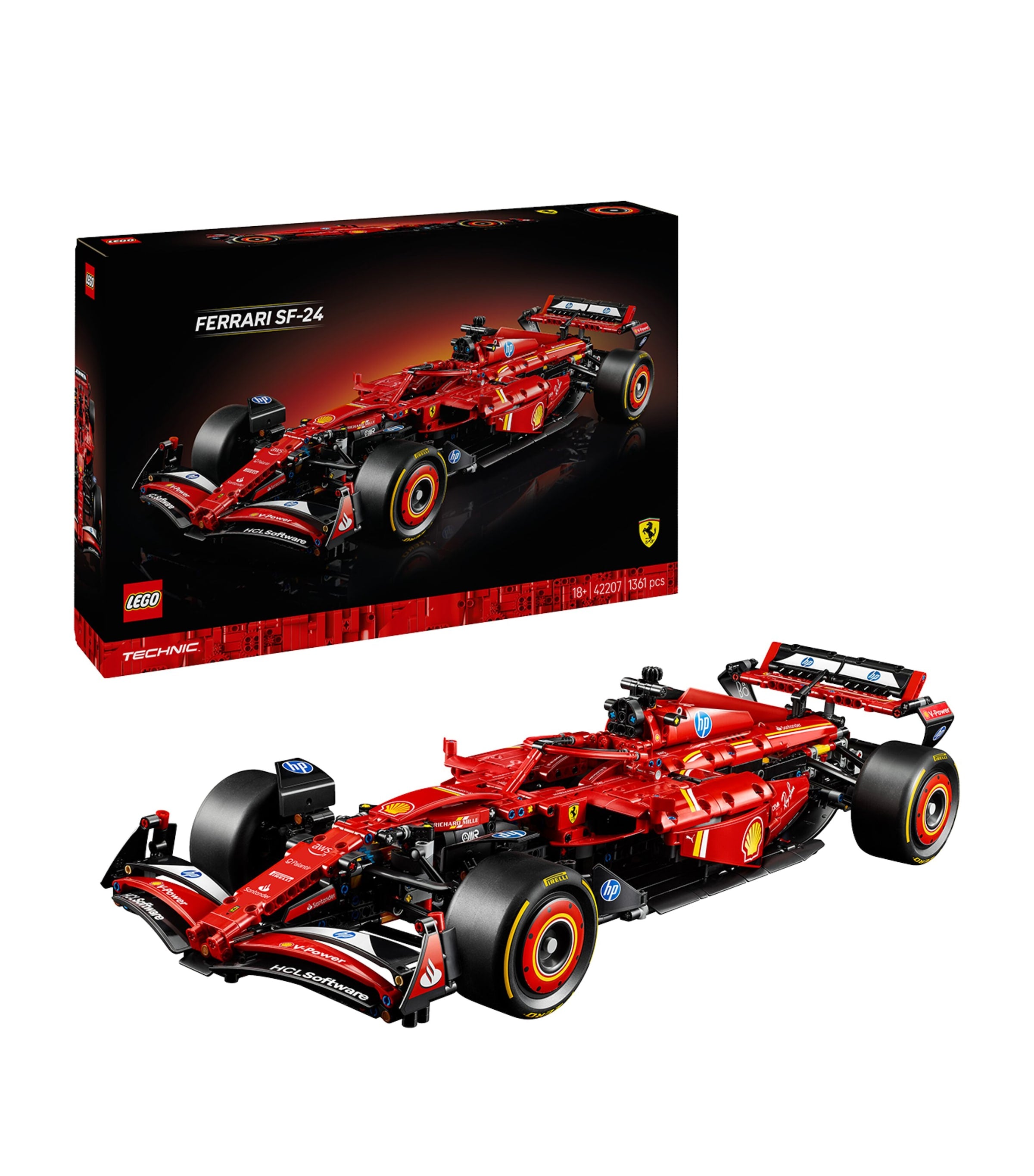 TECHNIC Ferrari SF-24 F1 Car Set 24007