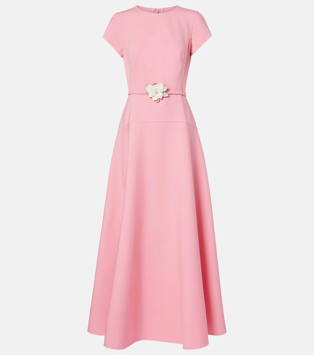 Oscar de la Renta - فستان ماكسي من مزيج الصوف