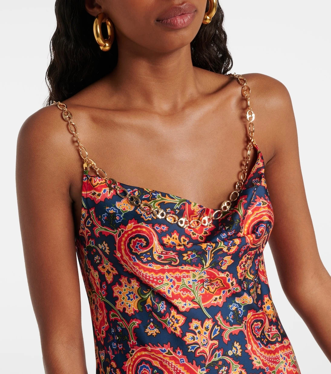 Rabanne - Paisley maxi dress