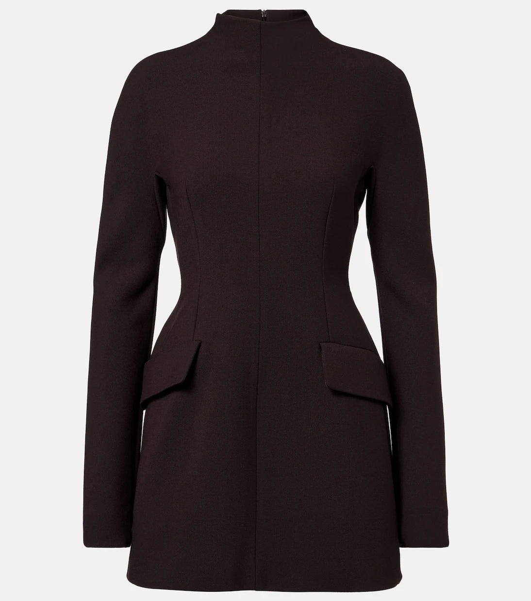 Sportmax - Peplum gabardine minidress