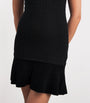 Claudie Pierlot Black Wool-Blend Rollneck Mini Dress