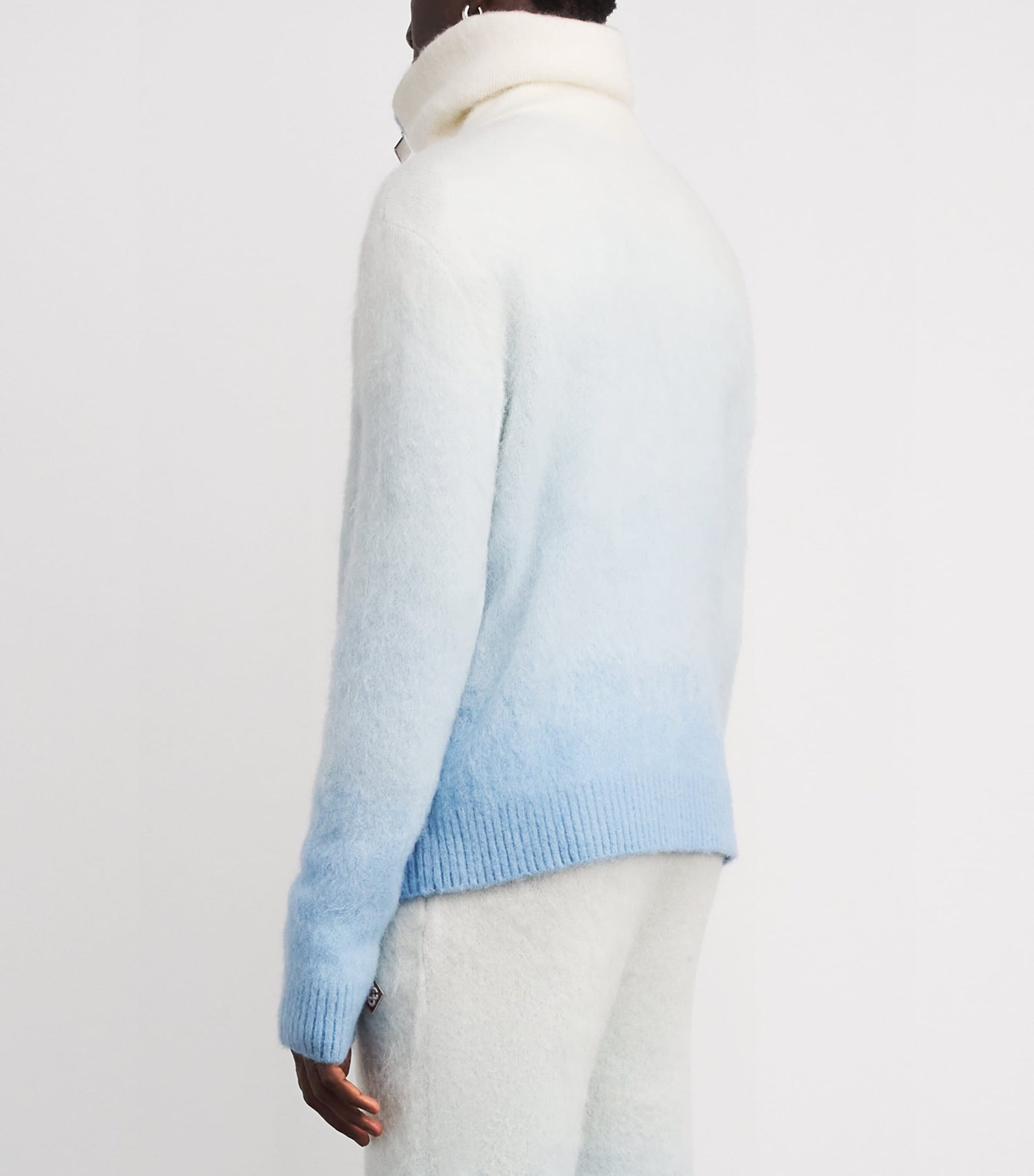 Casablanca Wool-Mohair-Blend Gradient Jacket