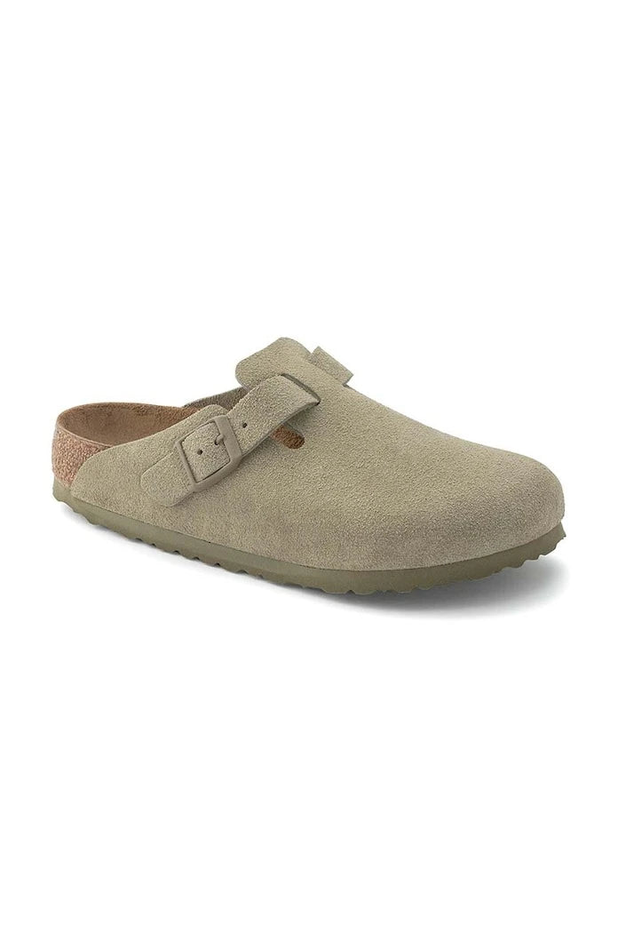 Велурени чехли Birkenstock Boston