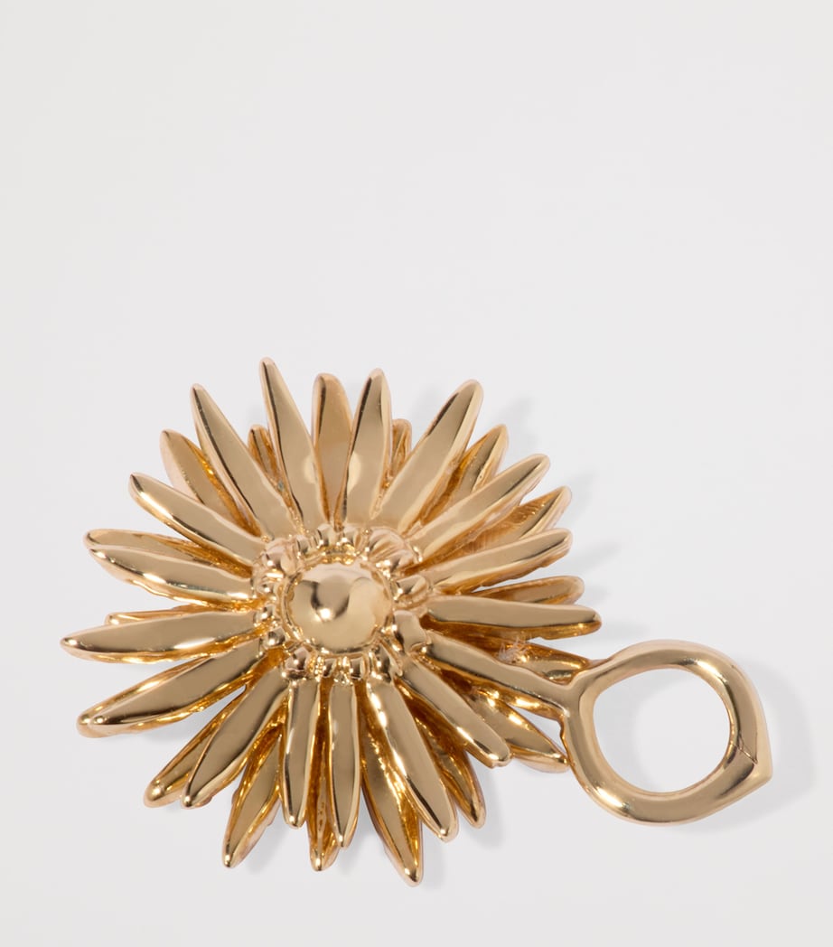 Yellow Gold and Diamond Mythology Daisy Earring Drops