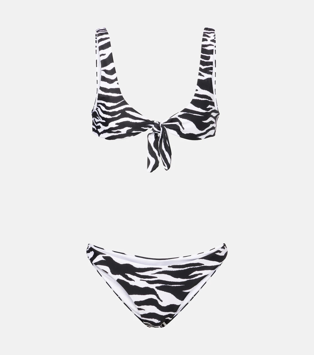 The Attico - Zebra-print bikini