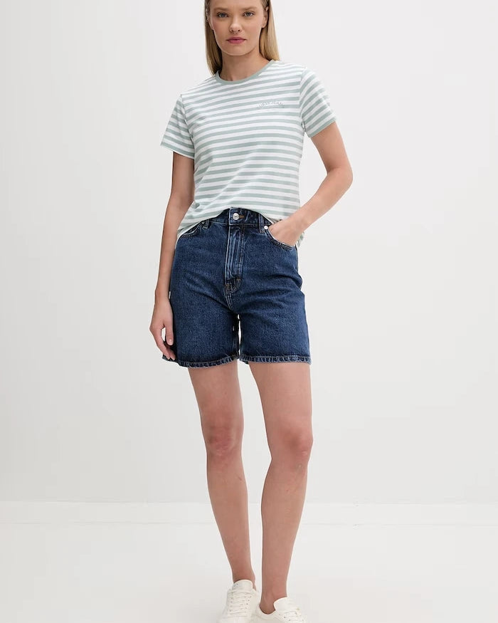 Guess Jeans Basic Kadın Tişört Pamuklu