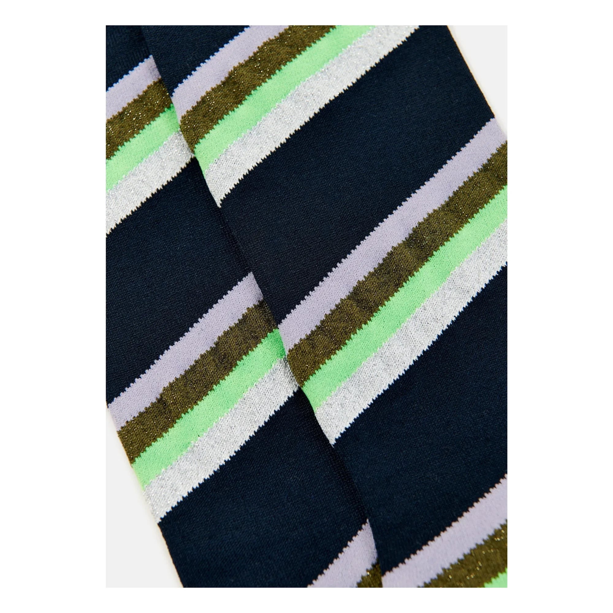 Essentiel Antwerp - Joyz Striped Socks | Navy blue