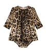 Dolce & Gabbana Kids Stretch-Cotton Leopard Bodysuit (3-30 Months)