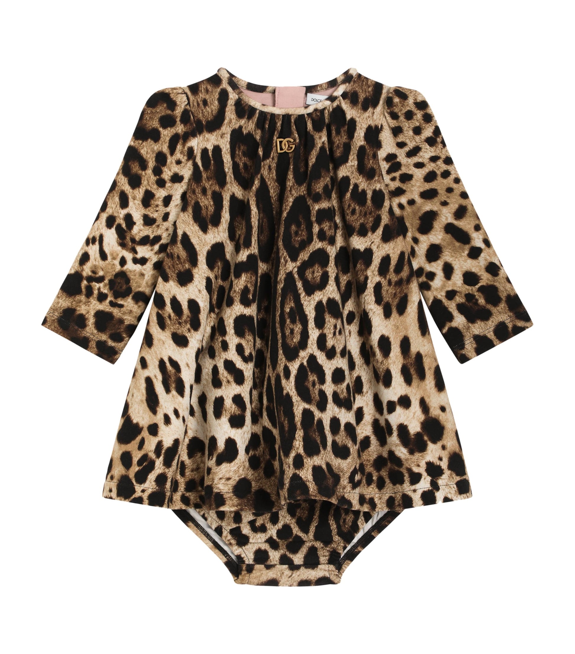 Dolce & Gabbana Kids Stretch-Cotton Leopard Bodysuit (3-30 Months)