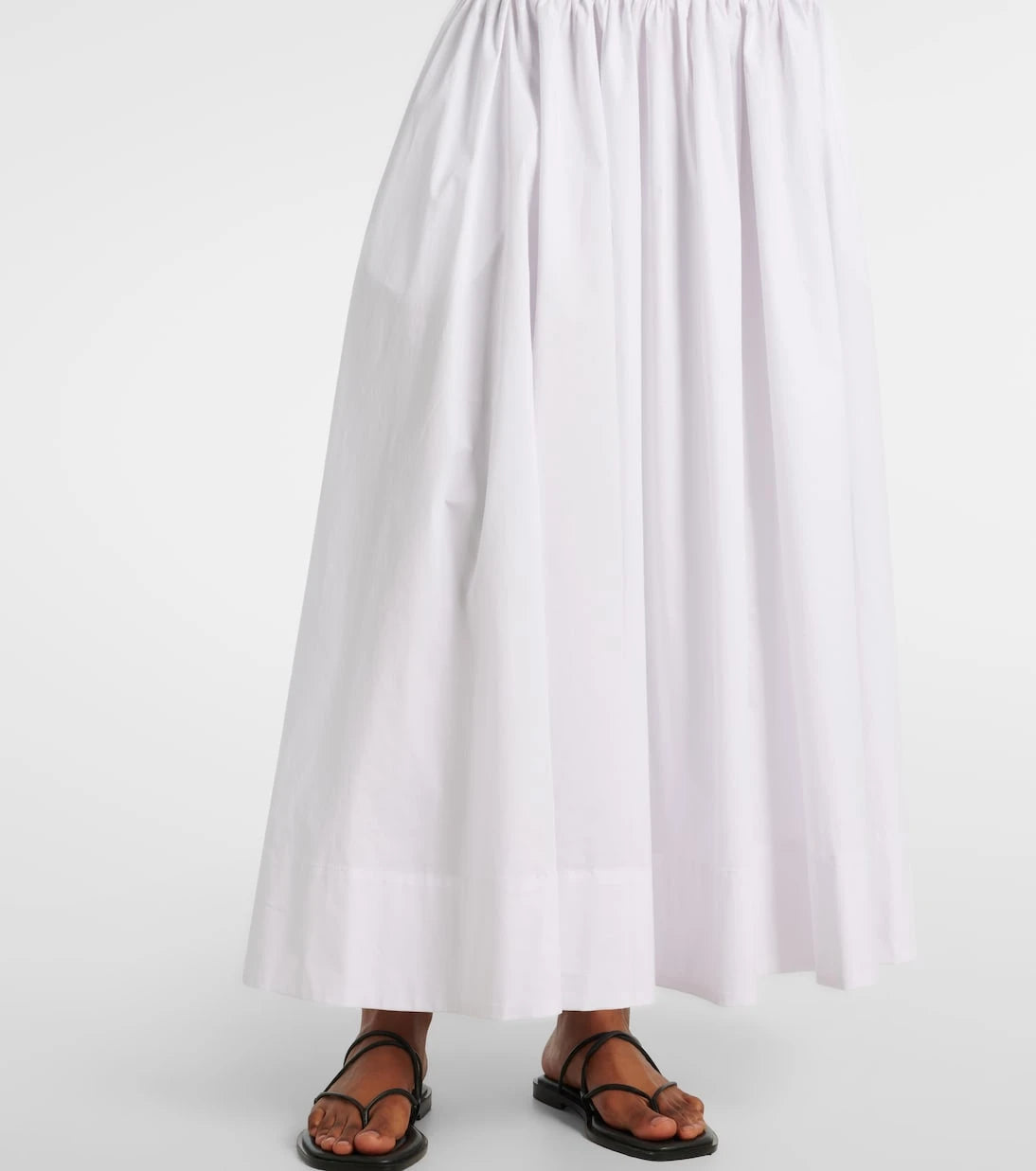 Staud - Yamila gathered maxi dress