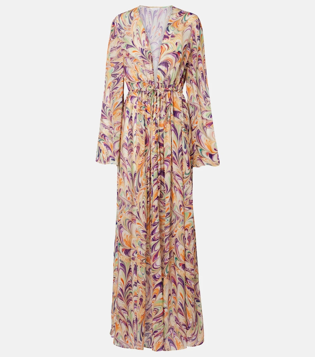 Alexandra Miro - Chloe printed georgette kaftan