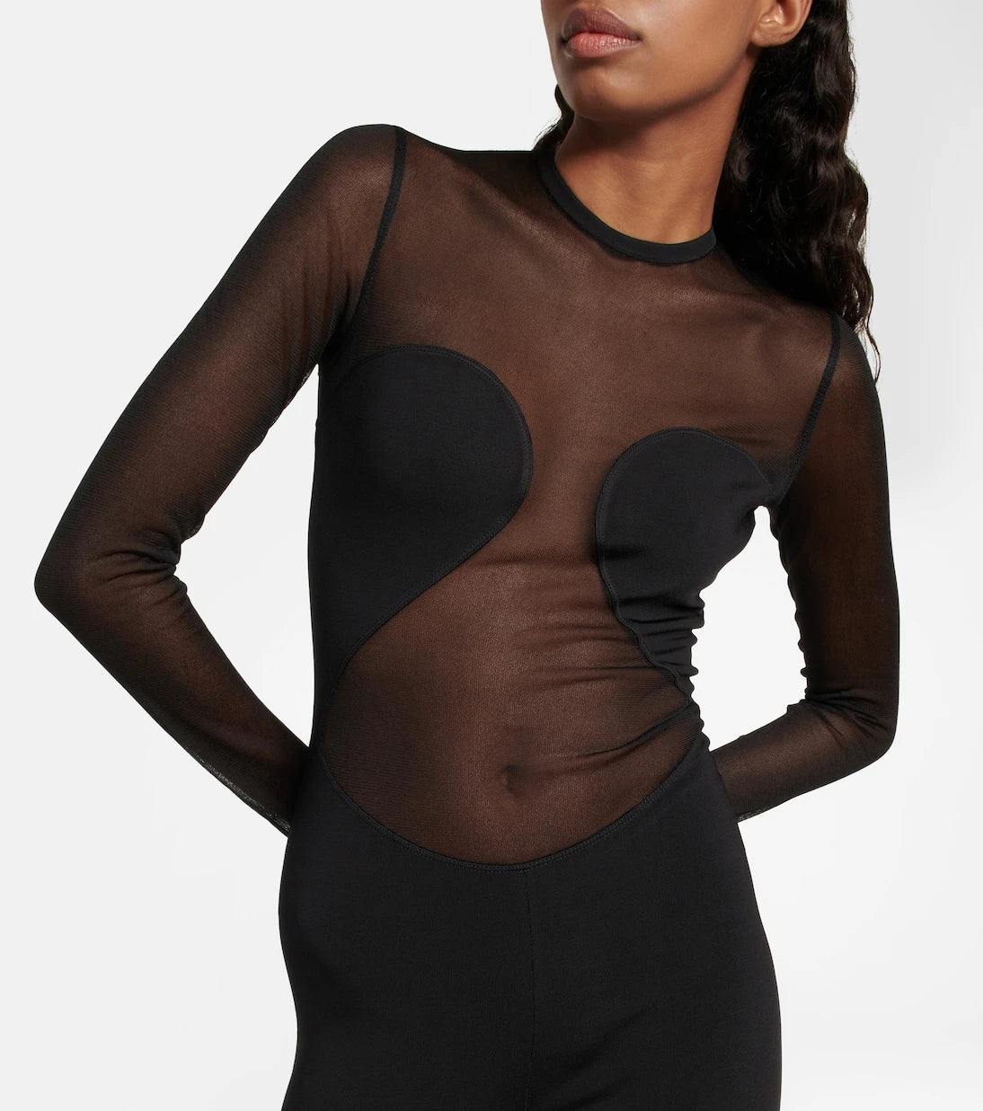 Alaïa - Semi-sheer bodysuit