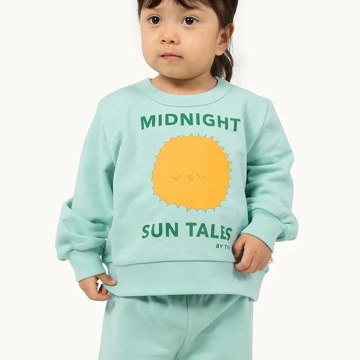 Tinycottons SUN TALES GRAPHIC BABY SWEATSHIRT Bebek Pamuklu Sweatshirt