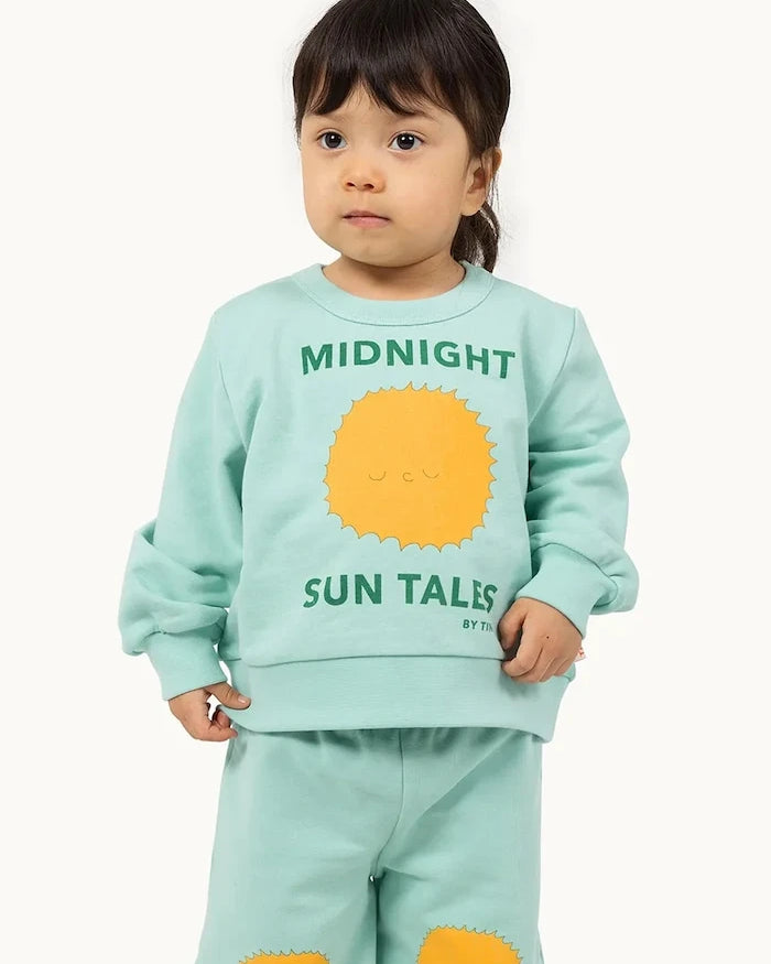 Tinycottons SUN TALES GRAPHIC BABY SWEATSHIRT Bebek Pamuklu Sweatshirt