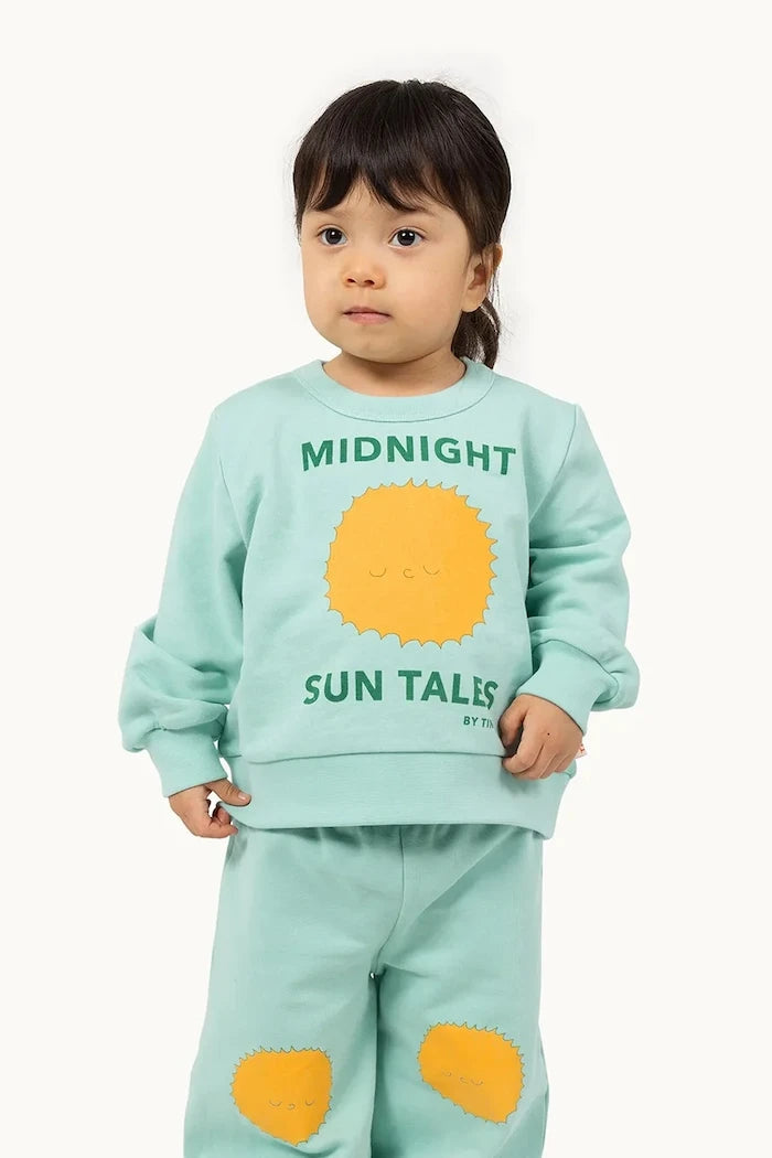 Tinycottons SUN TALES GRAPHIC BABY SWEATSHIRT Bebek Pamuklu Sweatshirt
