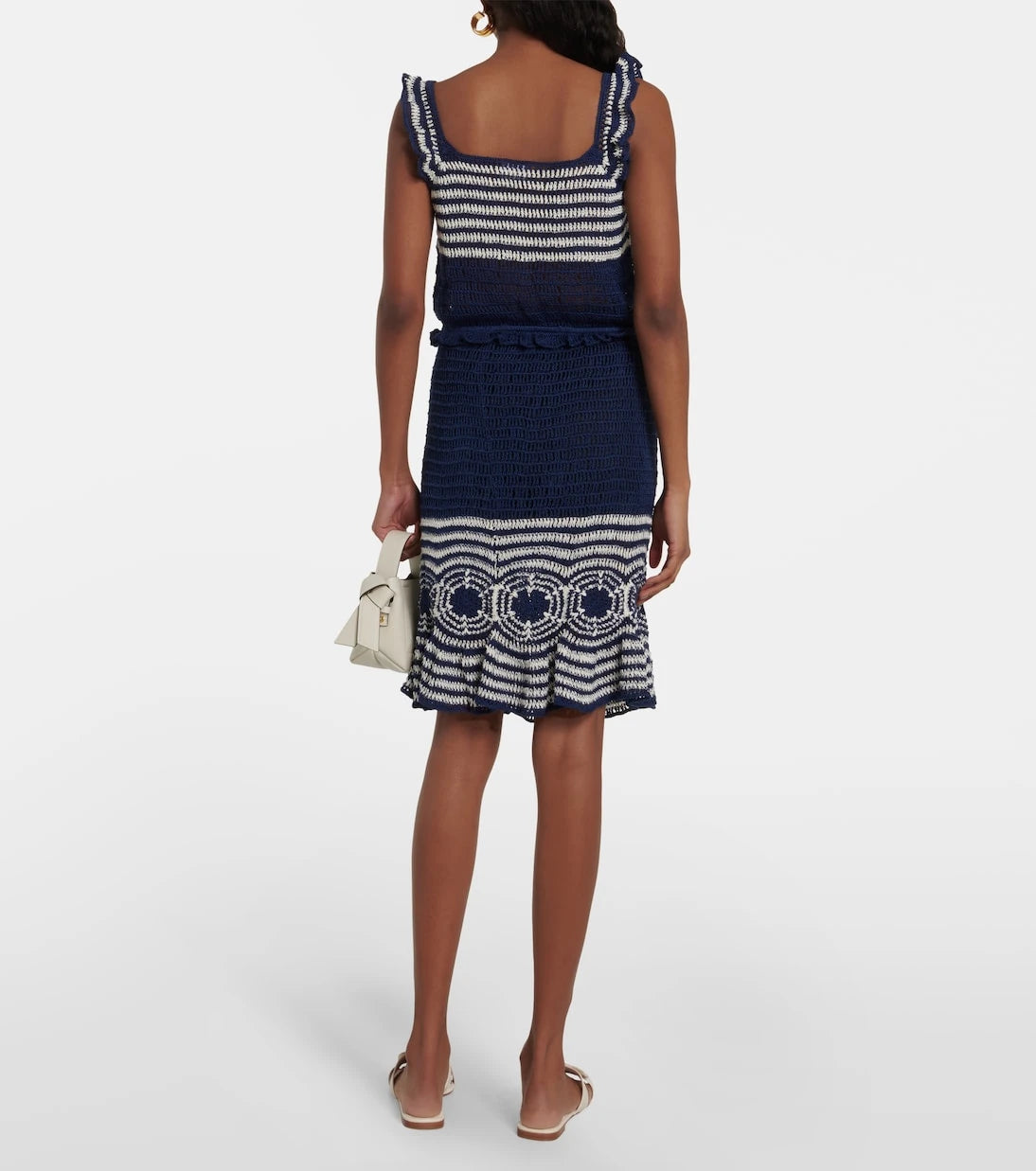 Anna Kosturova - Striped crochet top