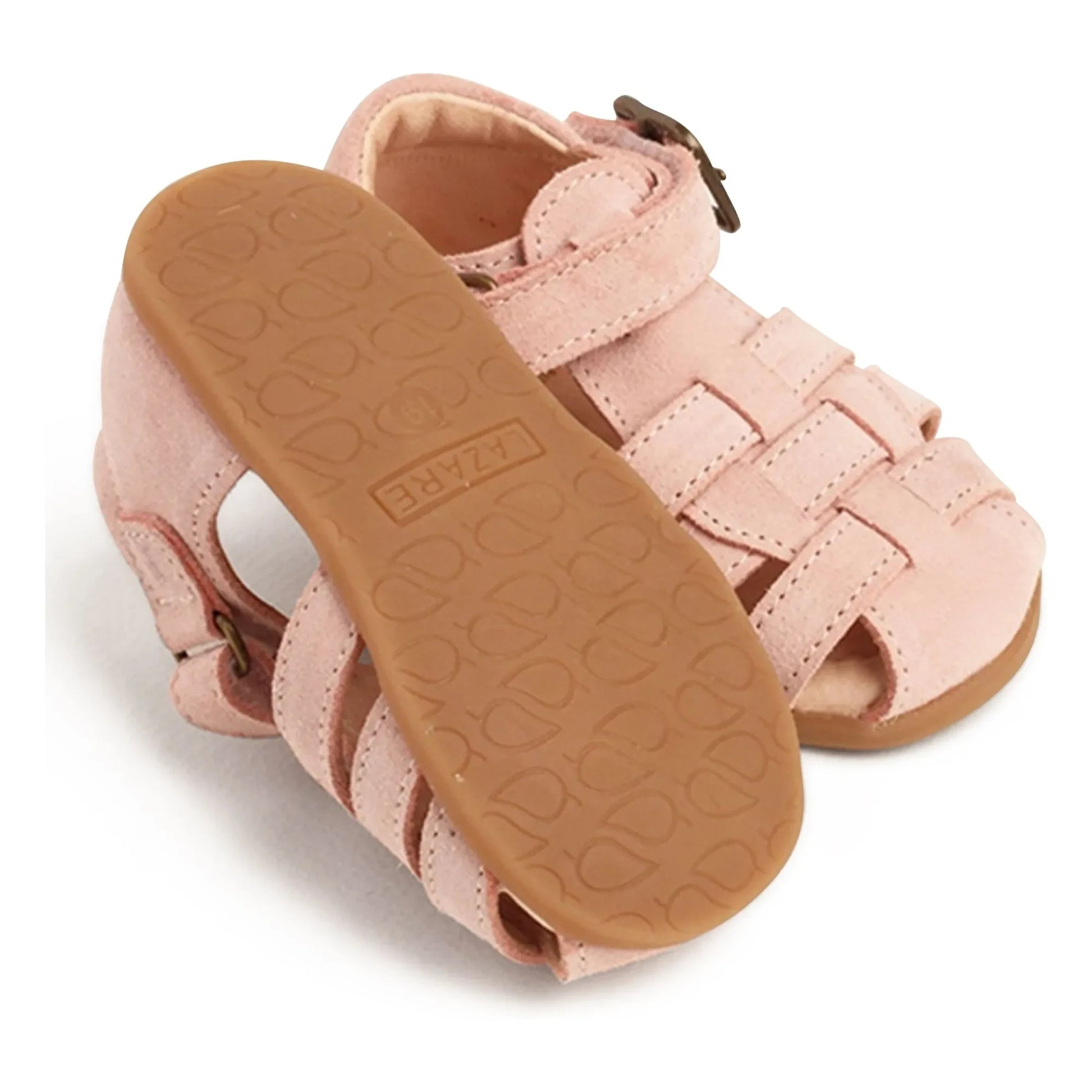 Lazare - Ernest Suede sandals | Powder pink