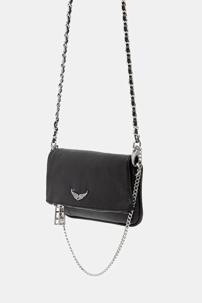 ZADIG&VOLTAIRE ROCK NANO GRAINED LEATHER Deri Çanta
