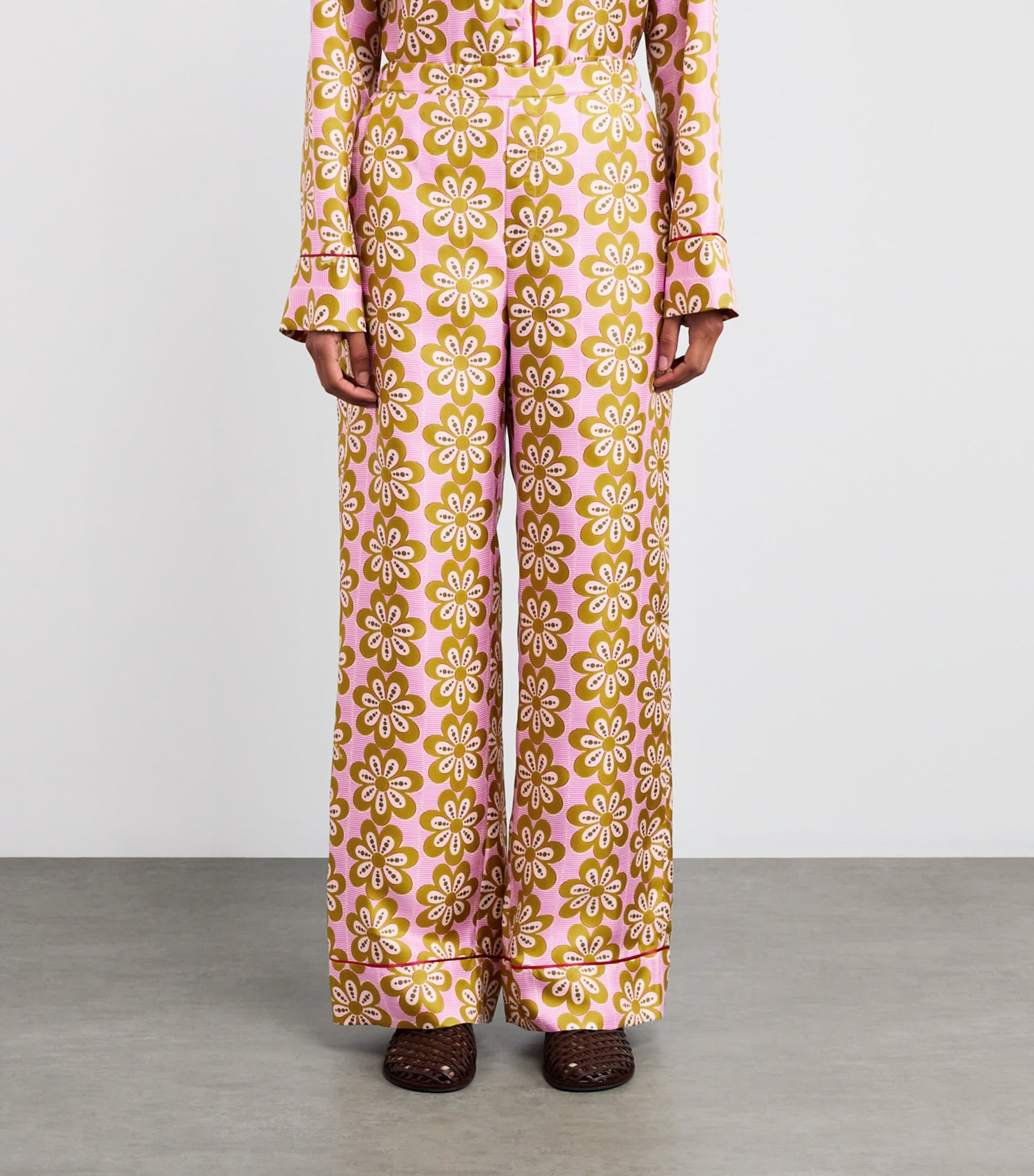 La Doublej Multi Printed Pajama Trousers