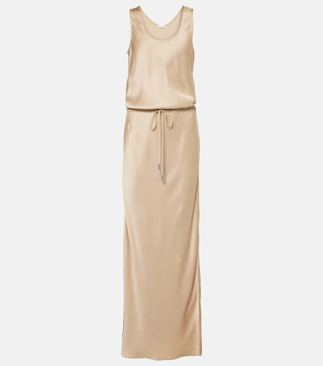 Brunello Cucinelli - Satin maxi dress