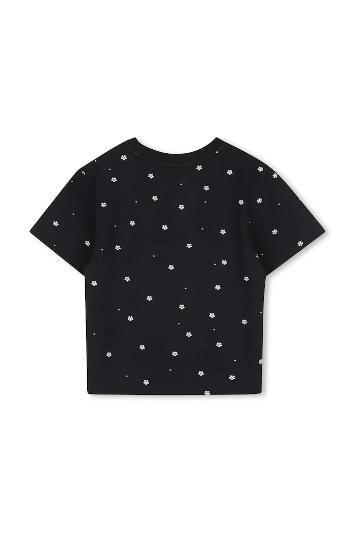 Pamuk ve elastanlı çocuk tişörtü