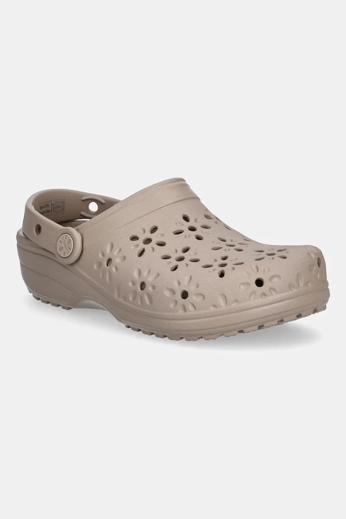 Чехли Crocs Classic Floral Cut Out Clog