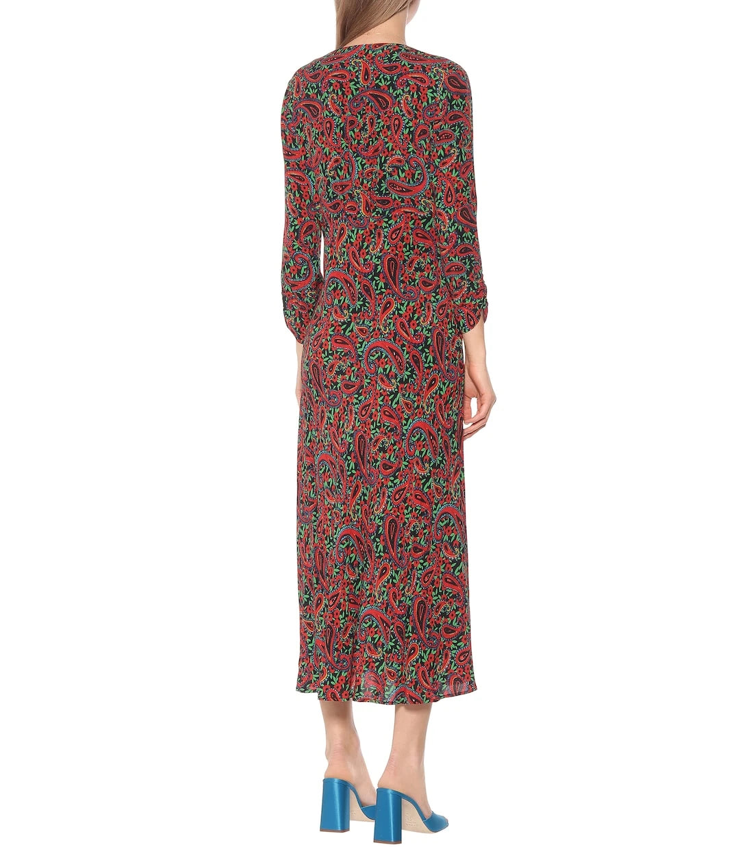 Rixo - Katie printed crêpe midi dress