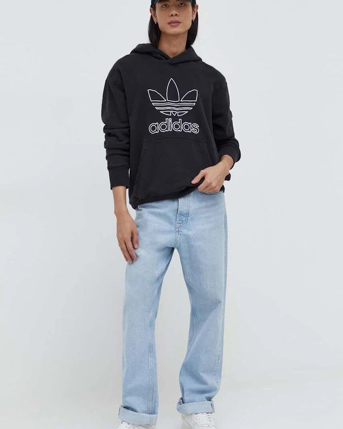 adidas Originals Trefoil Hoodie Pamuklu Kapüşonlu Üst