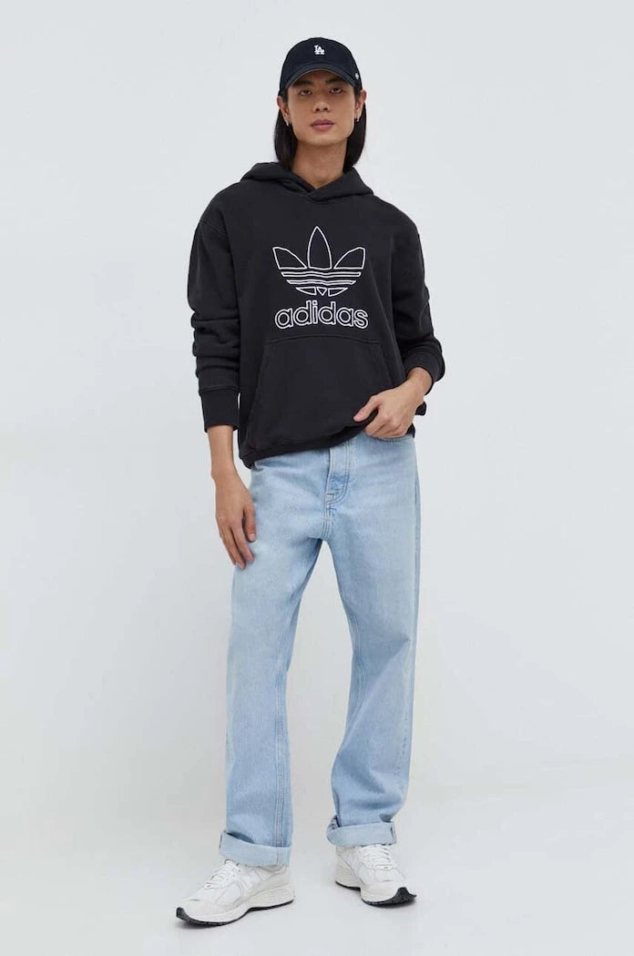 adidas Originals Trefoil Hoodie Pamuklu Kapüşonlu Üst