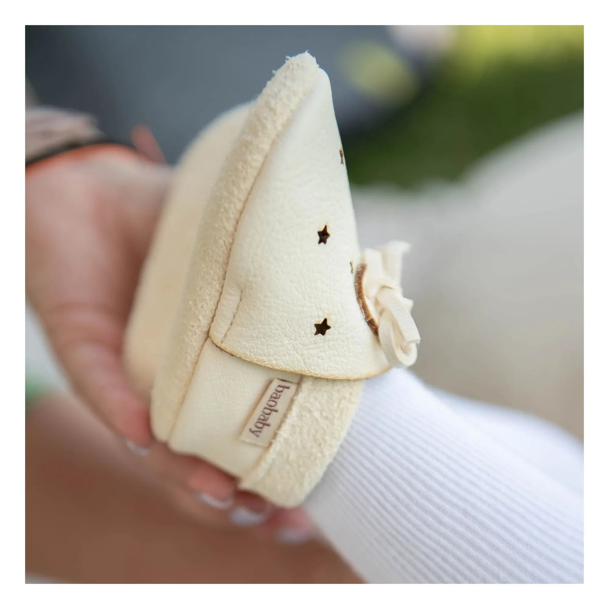 Baobaby - Star Slippers | Ecru