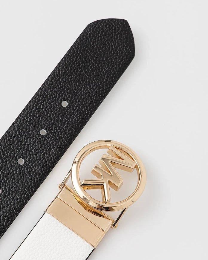 MICHAEL Michael Kors kadın deri çift taraflı kemer