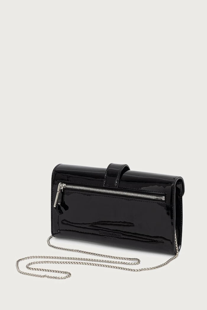 Deri kadın clutch