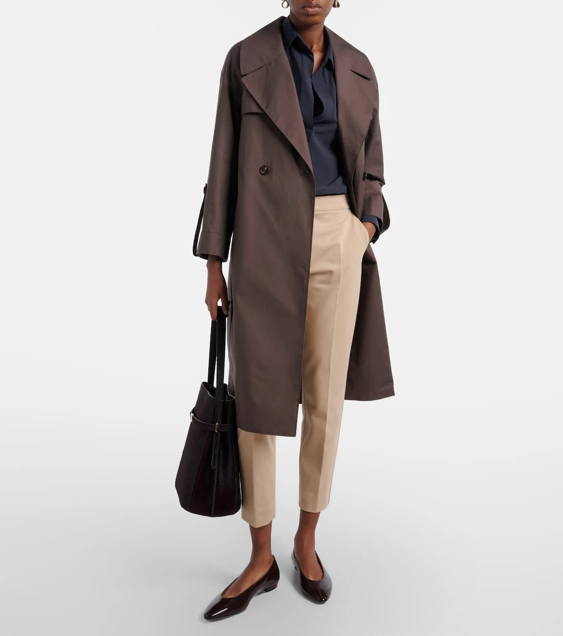 Max Mara - Pegno jarse kısa dar paça pantolon