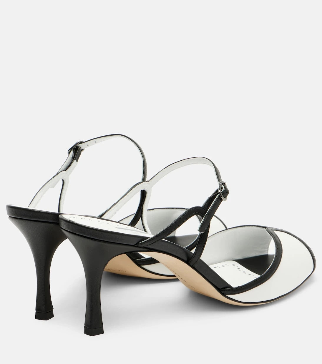 Manolo Blahnik - Versari 70 leather mules