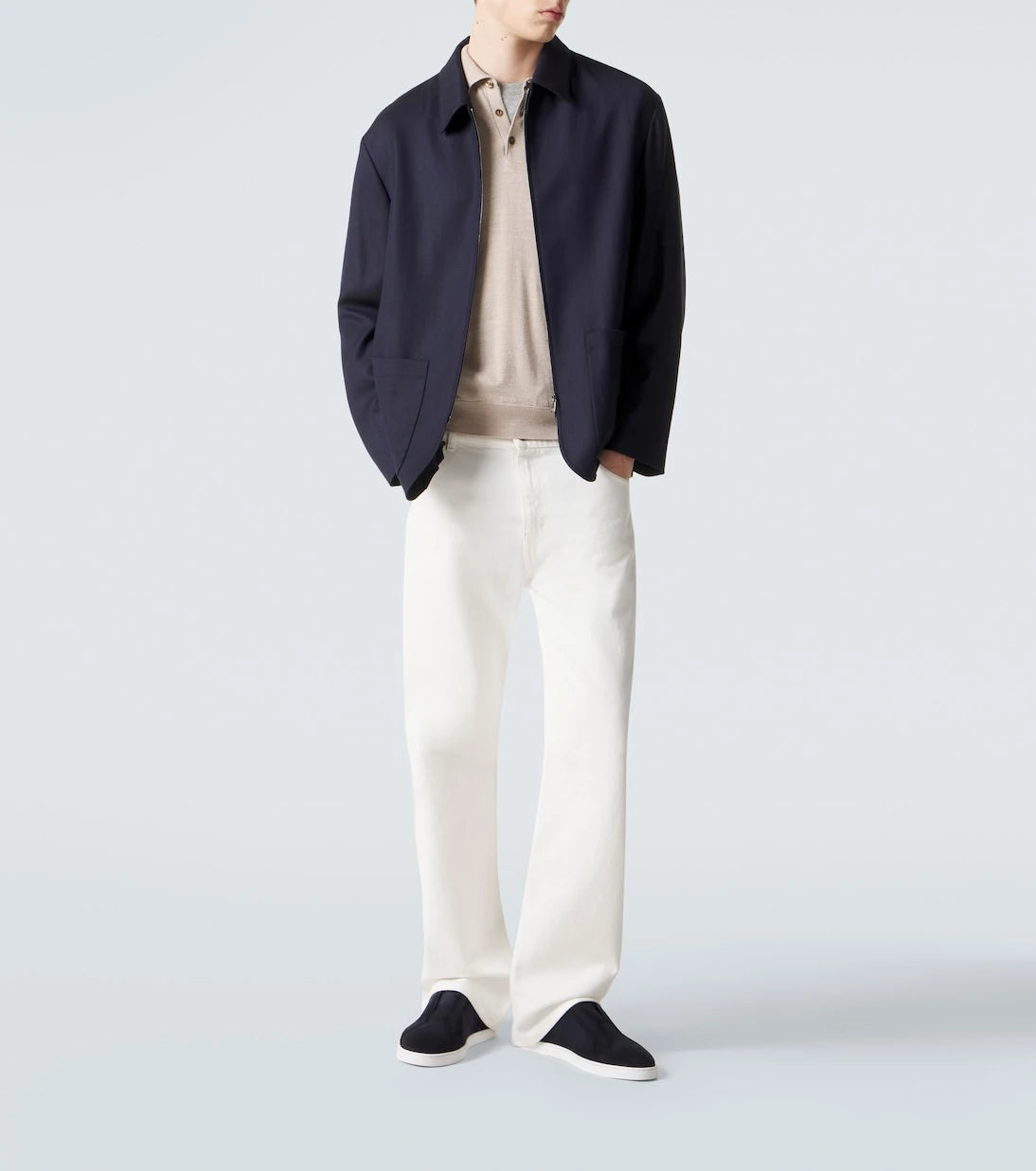 Magnanni - Open suede sneakers