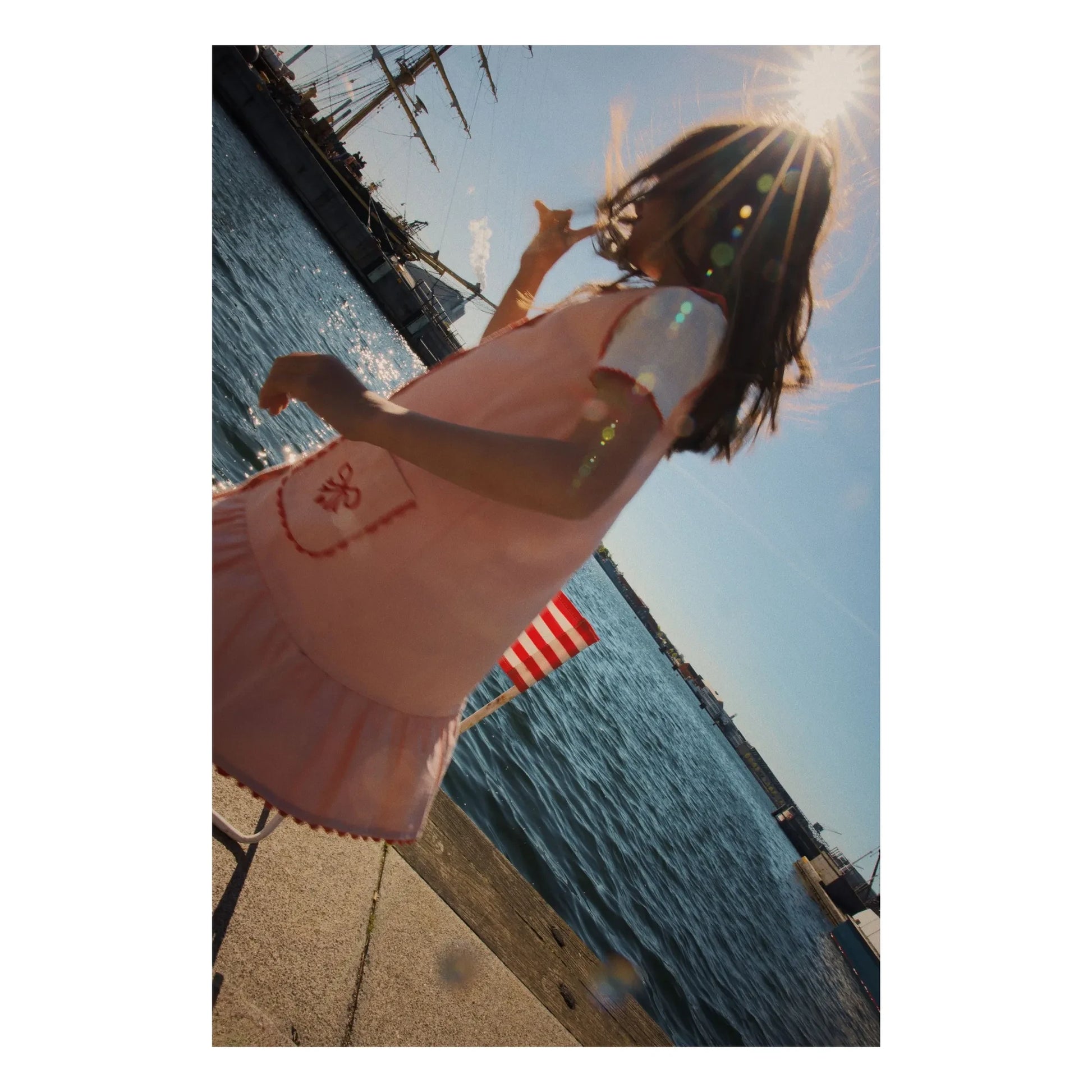 Flöss - Elina dress | Pale Pink