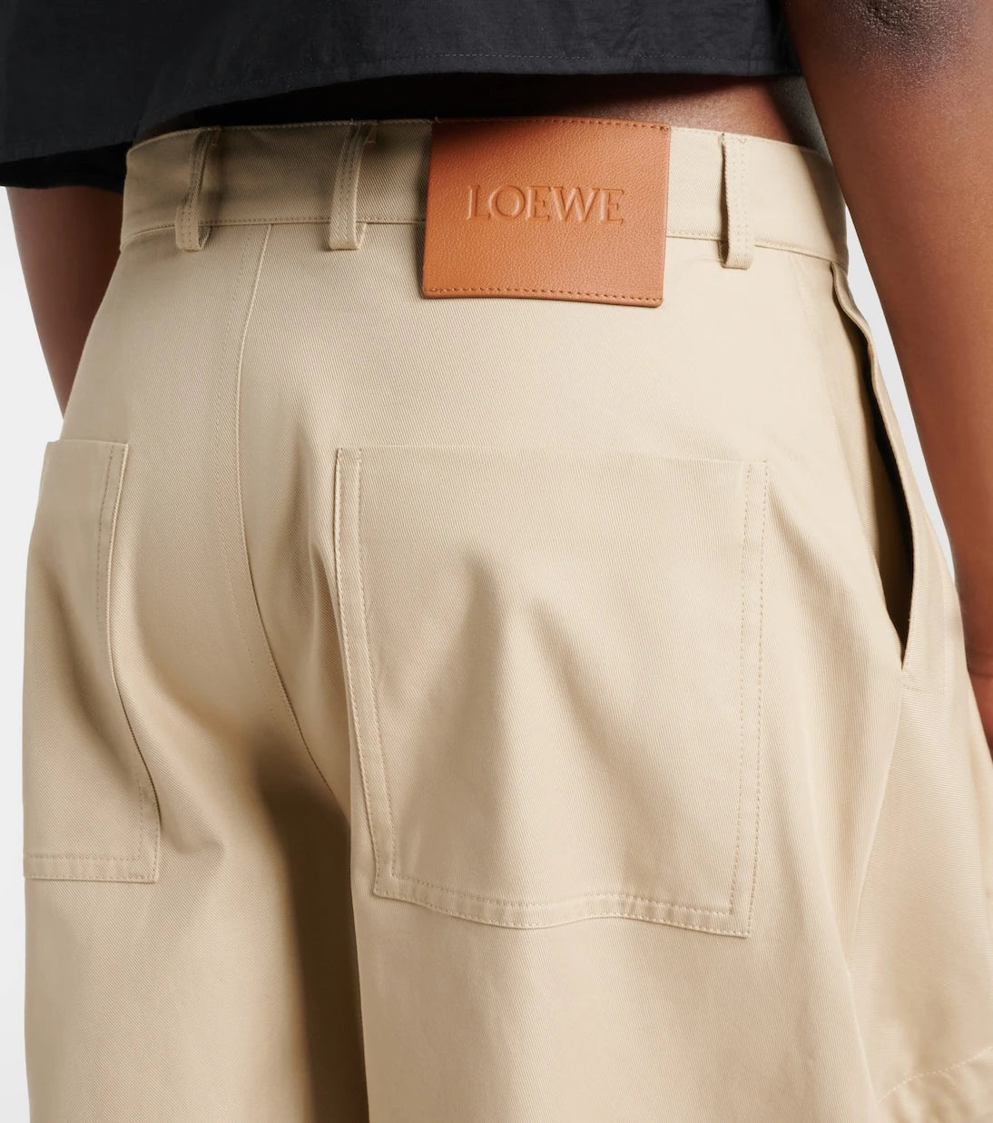 Loewe - Paula's Ibiza cotton wide-leg pants