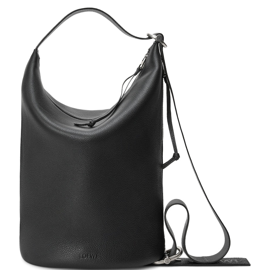 LOEWE Medium Leather Loop Bucket Bag