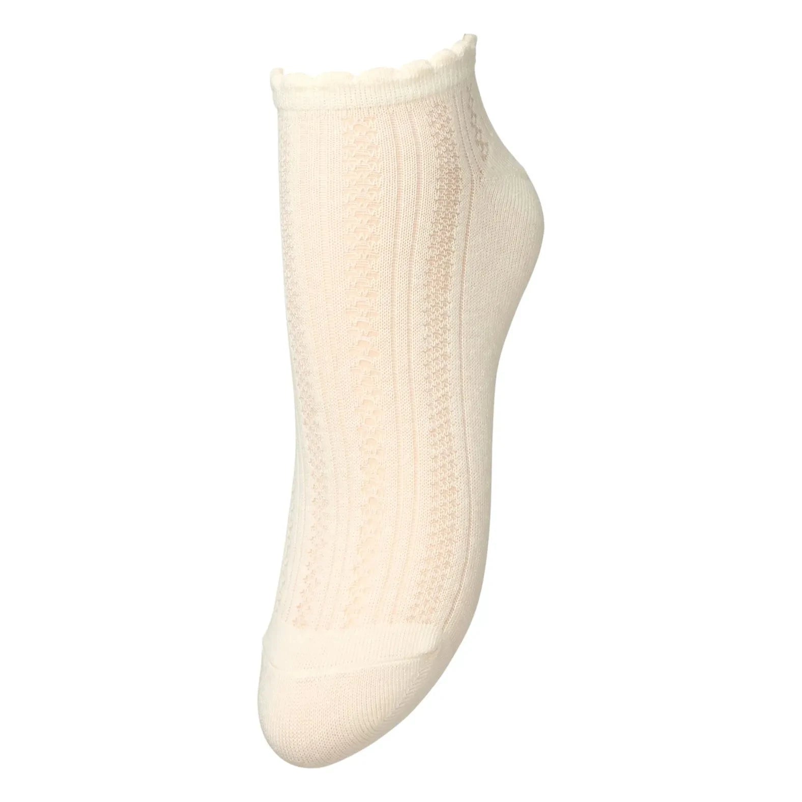 Becksöndergaard - Crochia Cotton Socks | Ecru