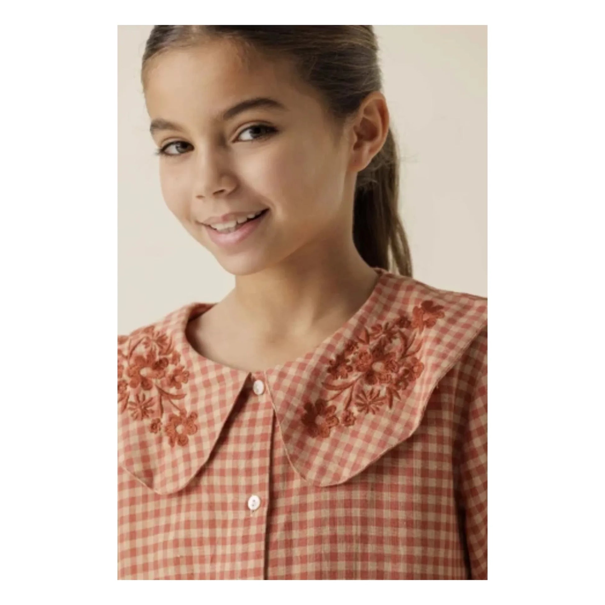 Apaches - Blouse Col Claudine Binou | Orange