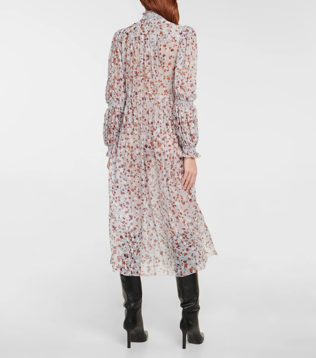Dorothee Schumacher - Drapy Softness printed midi dress