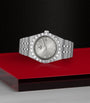 Stainless Steel and Diamond Royal Watch 34mm