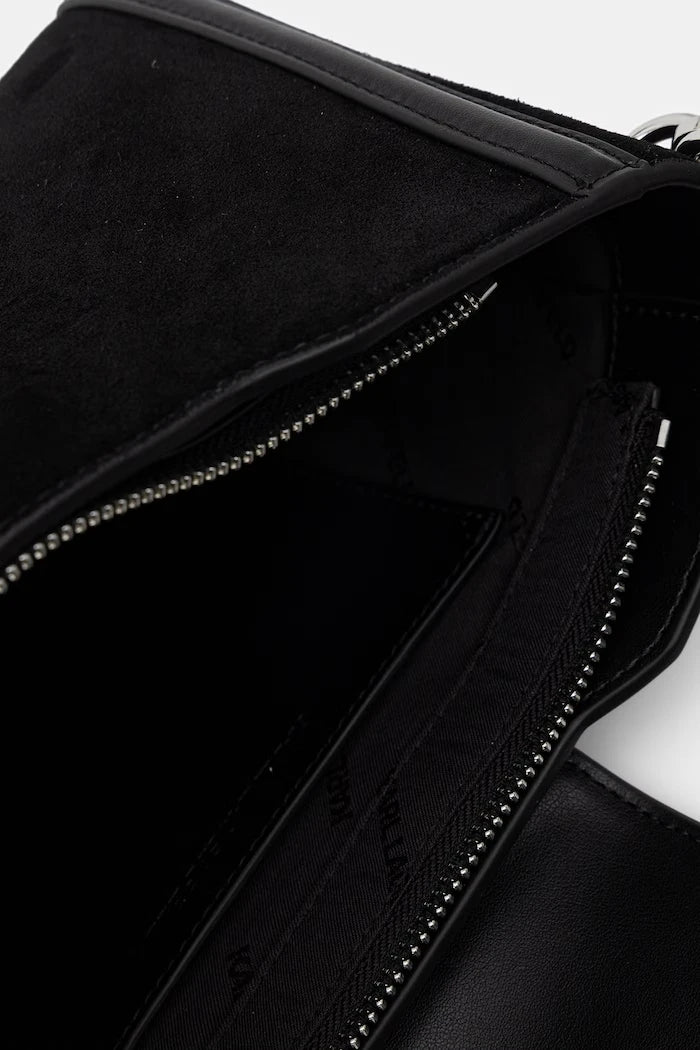 Karl Lagerfeld süet kadın crossbody çanta