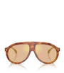 Moncler Brown Acetate Fhaite ME6001 Sunglasses