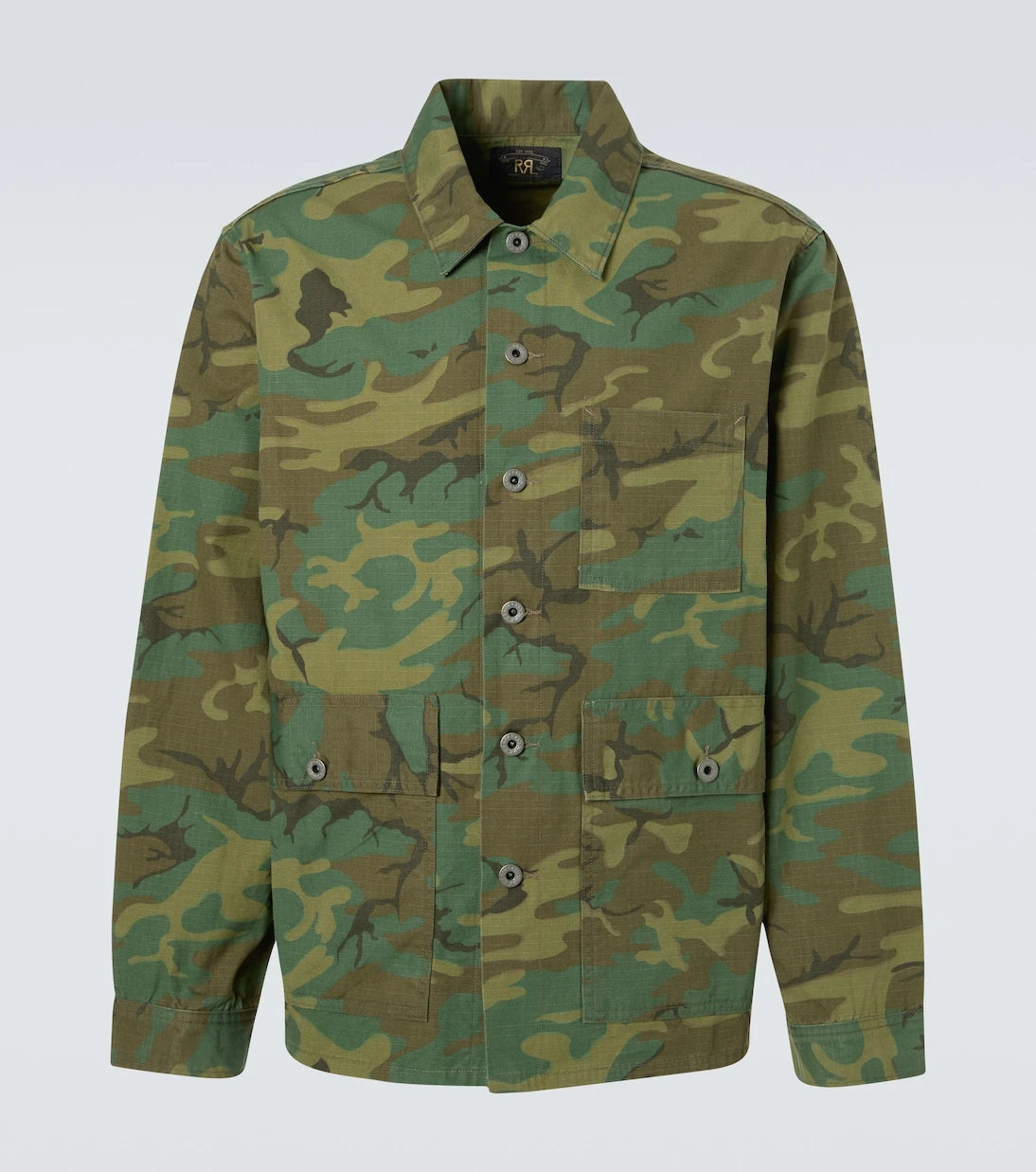 RRL - Camouflage cotton overshirt