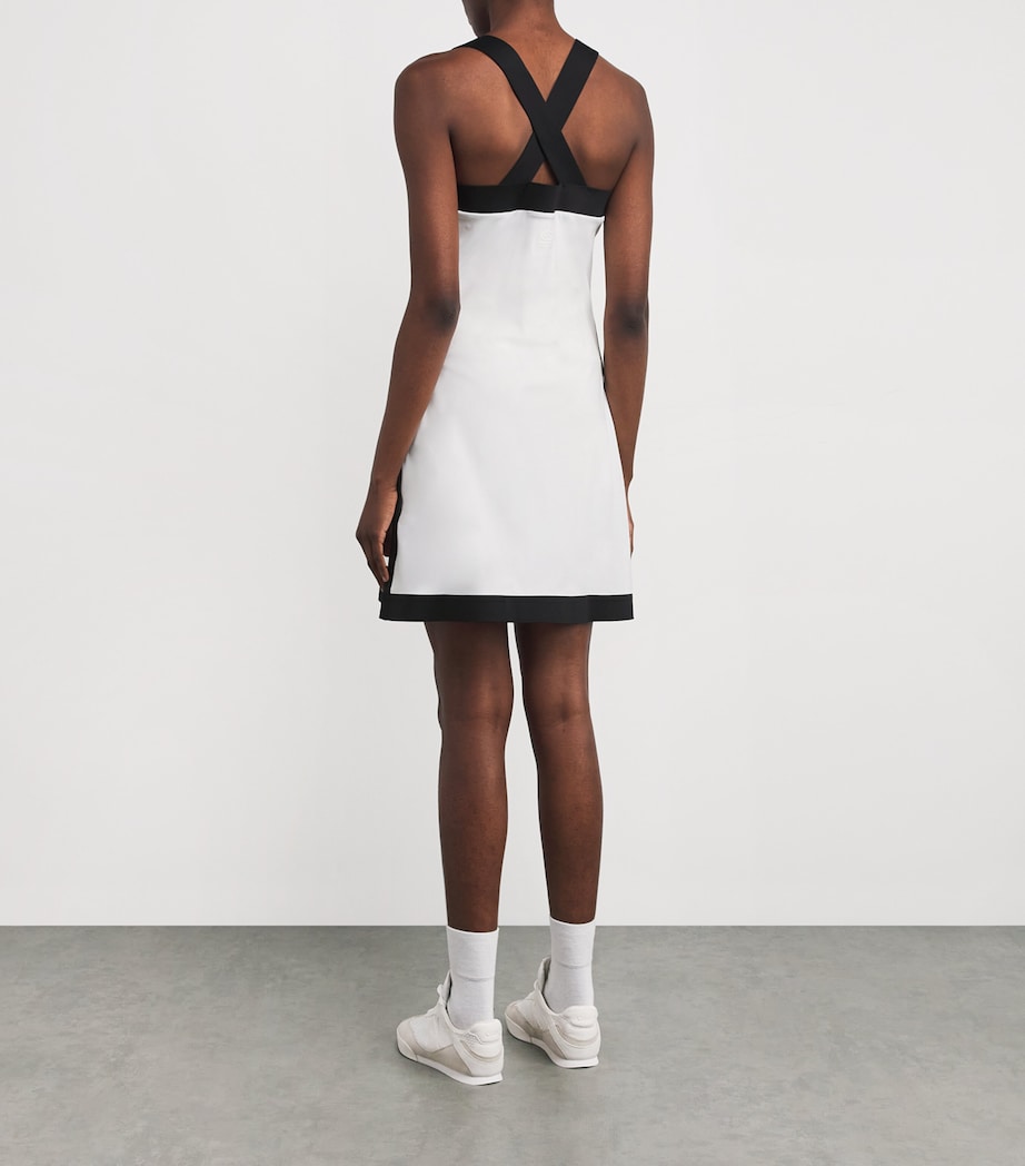 White Racerback Adeline Sports Dress